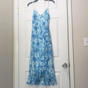 Mi AMI lacey floral dress